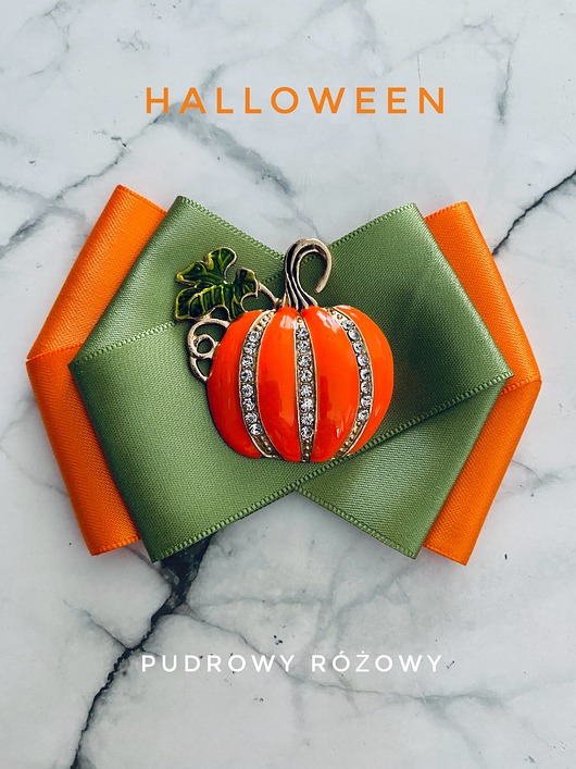 Brosza z niesamowitą Dynią Halloween New