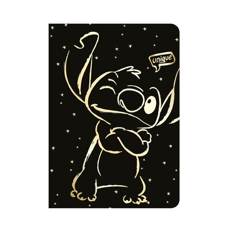 Patio Zeszyt A5 32k.w kratkę Disney Gold w kratkę Stitch wzór 3