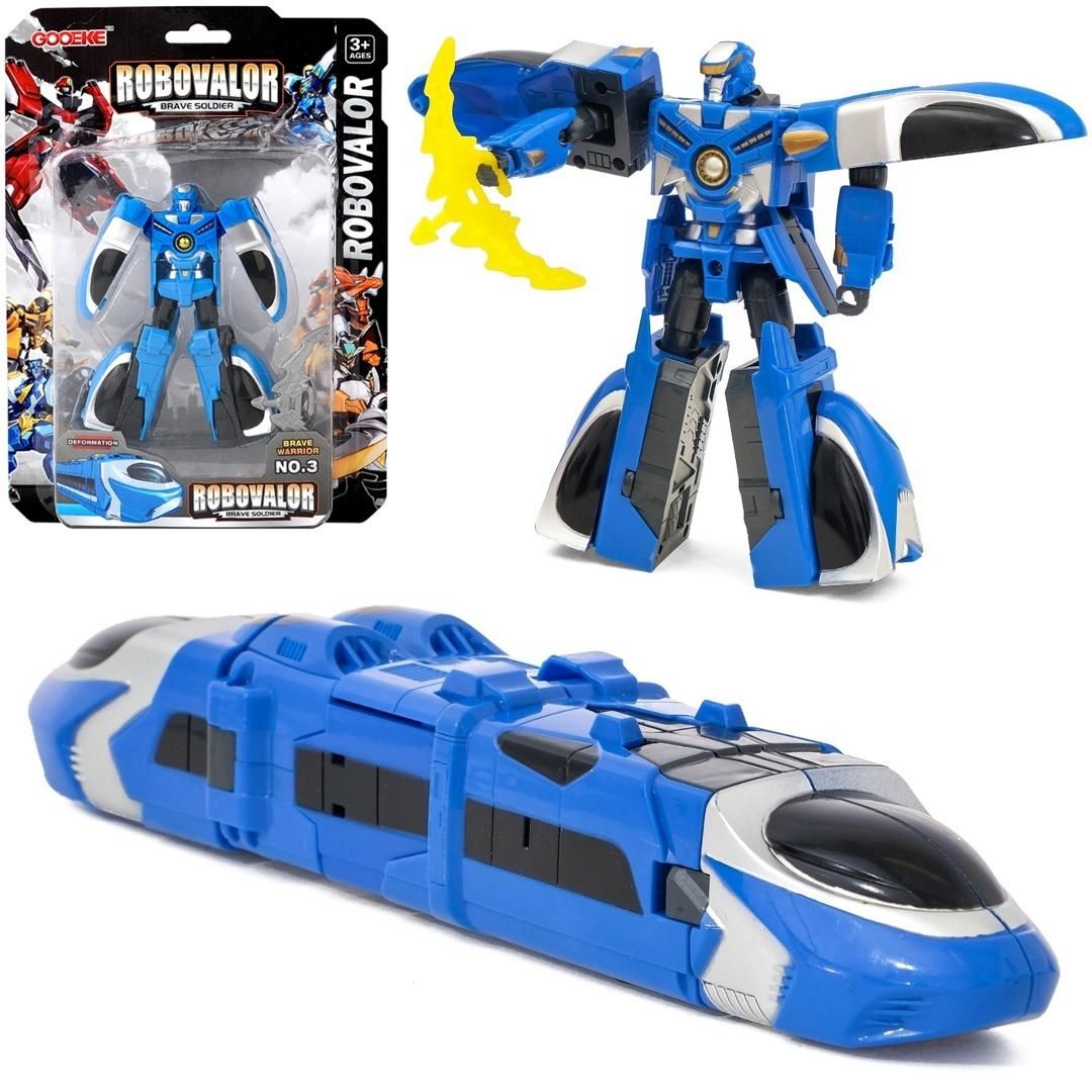 Robot wojownik pociąg - figurka