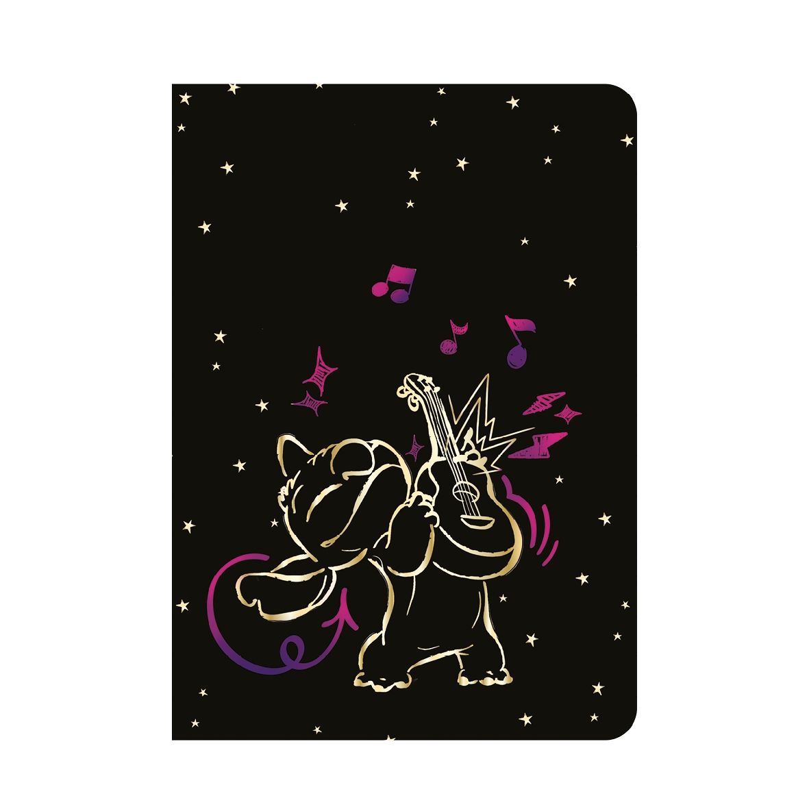 Patio Zeszyt A5 60k. w linię Disney Gold Stitch wzór 3