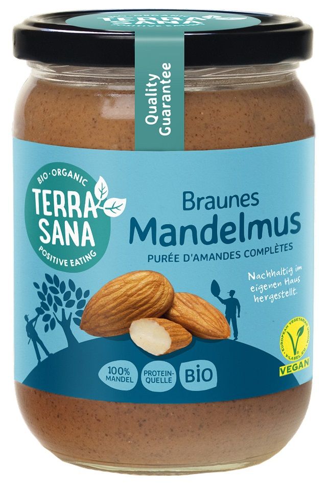 Terrasana Krem z migdałów prażonych 100 % 500 g Bio - żywność