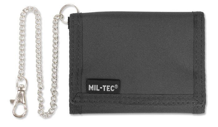 Mil-Tec portfel z łańcuszkiem czarny 15811002