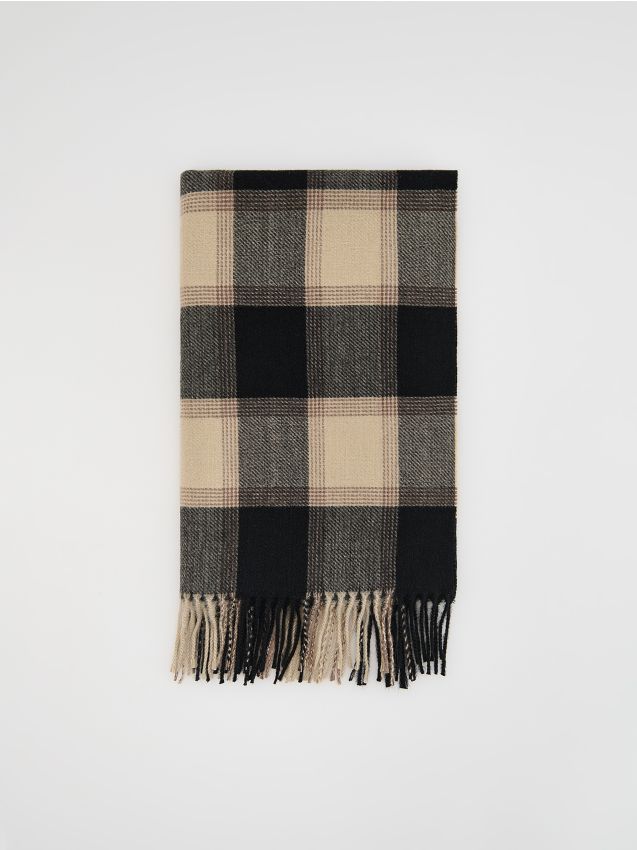 Reserved - Szalik z wiskozą - czarny