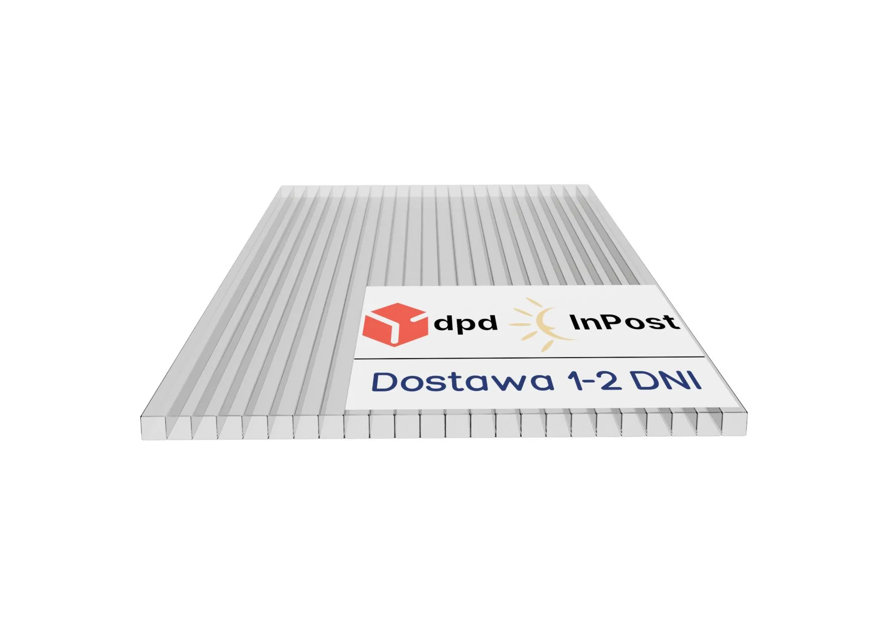 Poliwęglan komorowy 500x1050 bezbarwny 10 mm