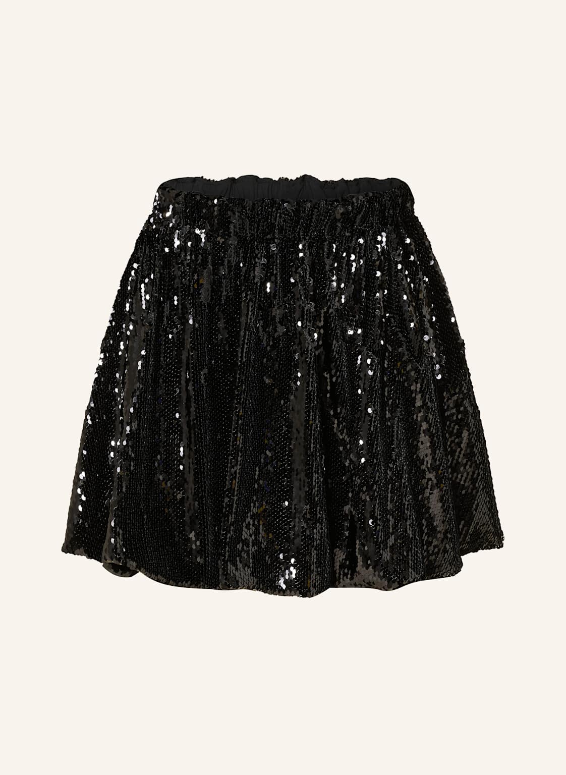 Mrs & Hugs Spódnica Z Cekinami schwarz