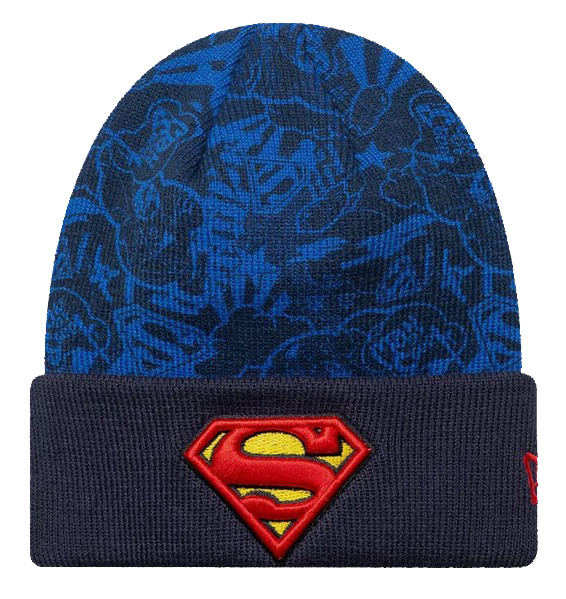 Czapka zimowa dziecięca NEW ERA Superman Youth DC Beanie