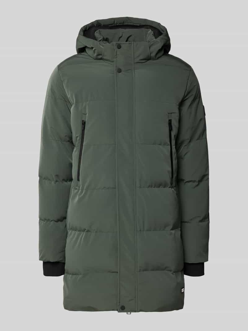 Kurtka pikowana z kapturem model ‘KYLLER’