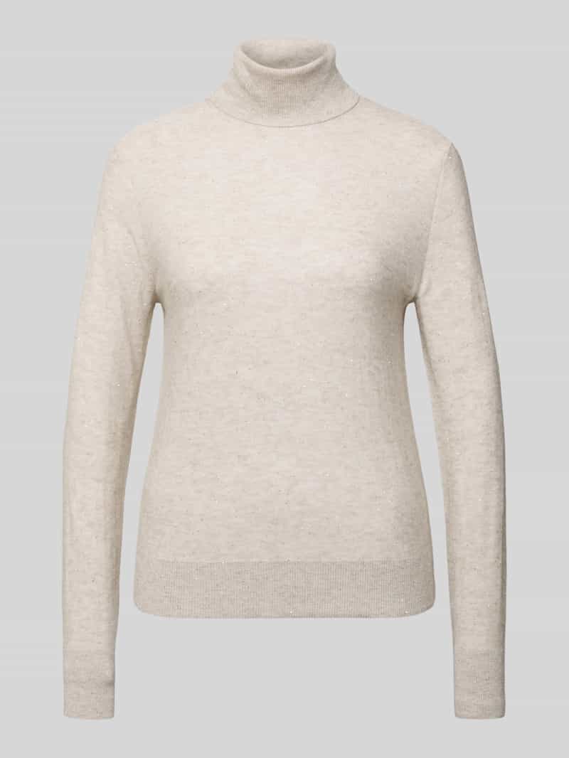 Golf o kroju slim fit z dodatkiem wełny