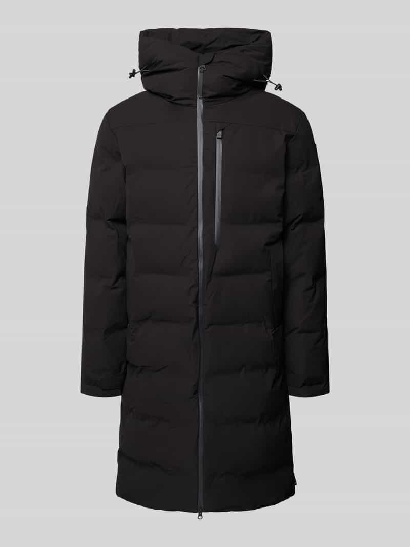 Płaszcz pikowany z zamkiem błyskawicznym dwustronnym model ‘KAUSTINEN’