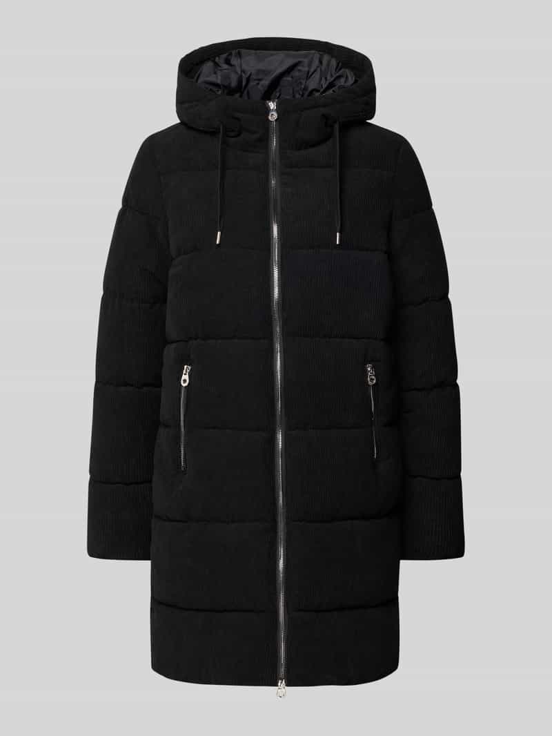 Płaszcz pikowany o kroju regular fit ze sztruksu model ‘DOLLY’