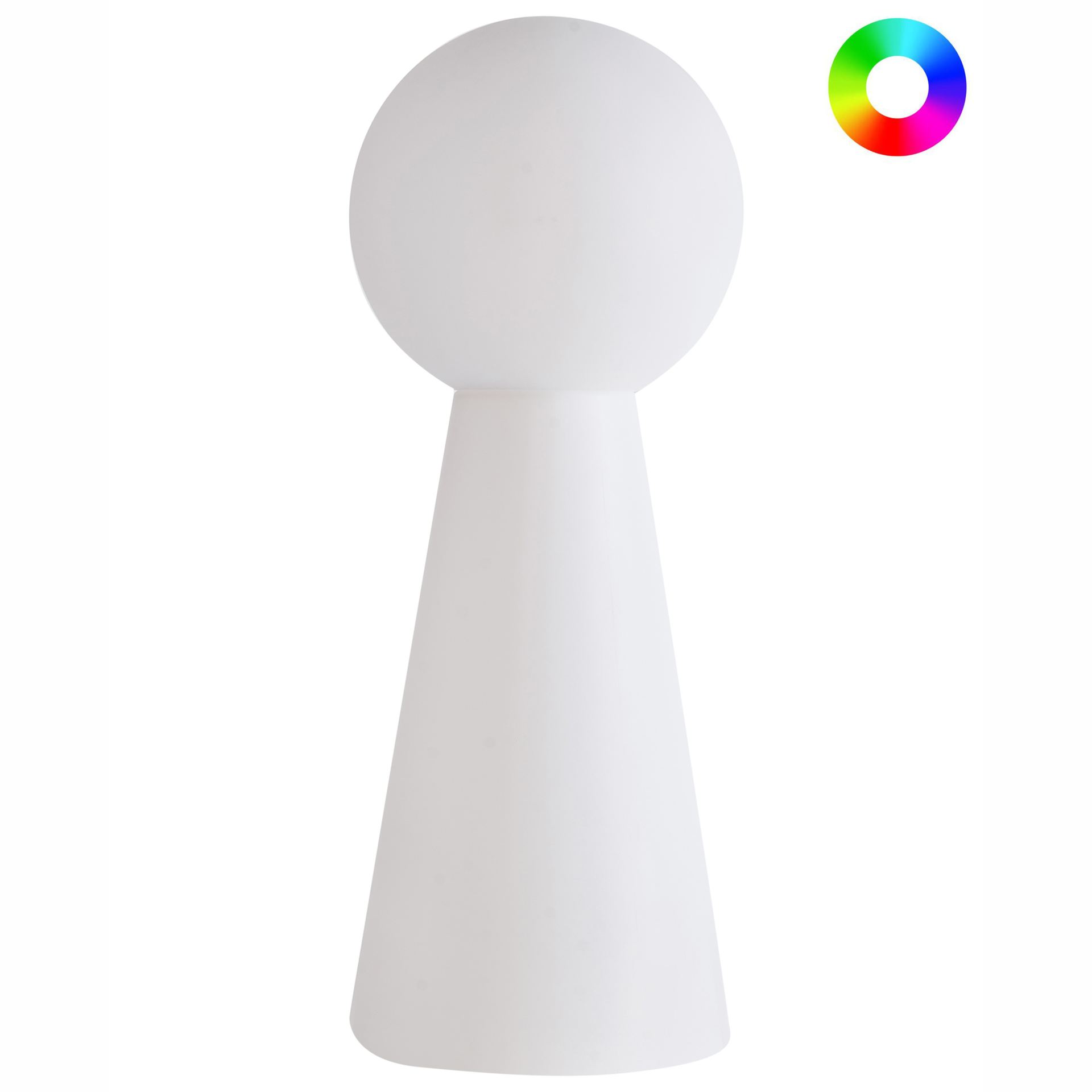 Lampa ogrodowa stojąca LED TORNE Biały