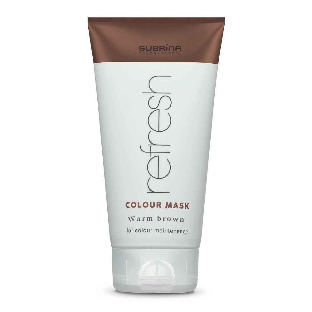 Subrina Colour Refresh, maska odświeżająca kolor, Warm Brown, 150ml