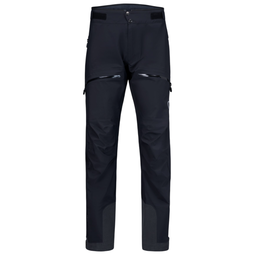 Spodnie nieprzemakalne męskie Norrona trollveggen Gore-Tex Pro light Pants Rozmiar: M / Kolor: czarny