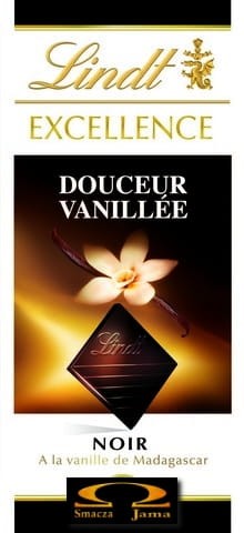 Czekolada Lindt Excellence Dark Vanilla 100g.