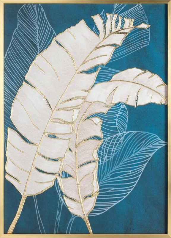 Obraz 677/B 50x70 cm egzotyczne liście