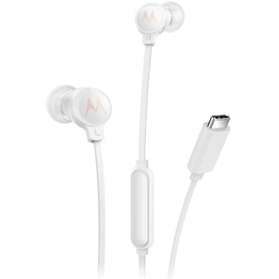 Motorola Earbuds 3C-S USB-C biały