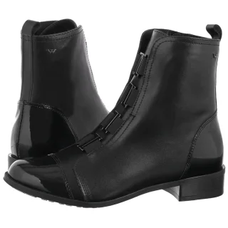 Botki Czarne 55068-71 (WO334-a) Wojas