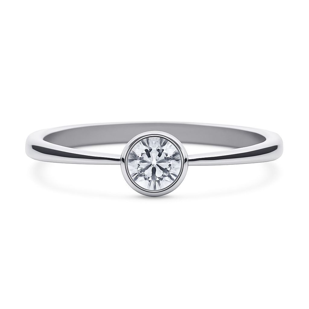 Biżuteria DIAMONFIRE 6118141582180. Pierścionek, Kolor szary. Kobieta.