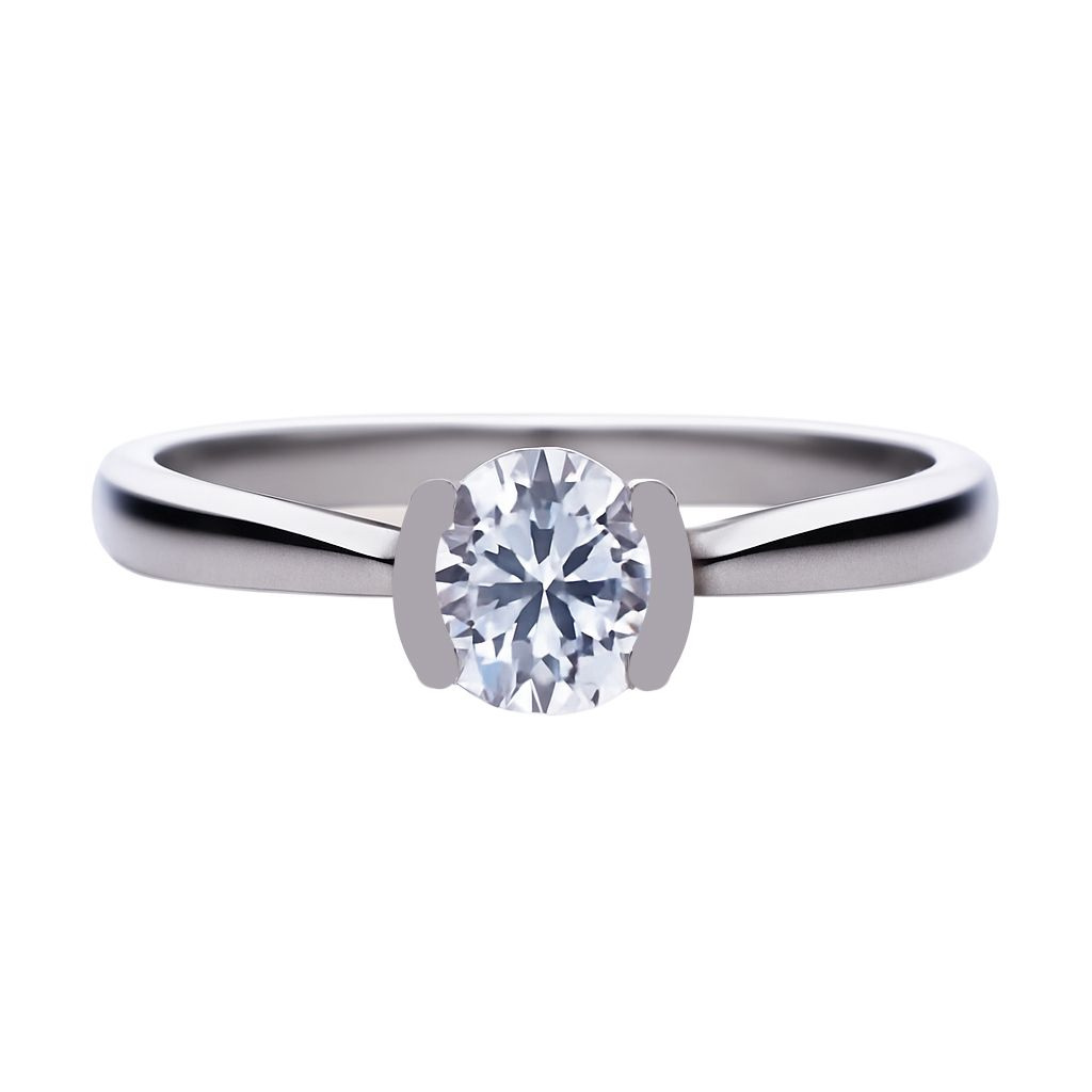 Biżuteria DIAMONFIRE 6118781082175. Pierścionek, Kolor szary. Kobieta.