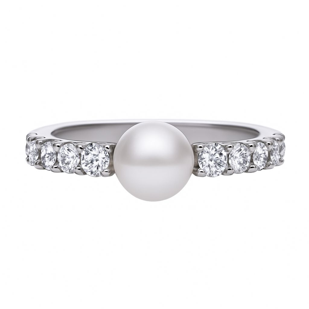 Biżuteria DIAMONFIRE 6119431111160. Pierścionek, Kolor szary. Kobieta.