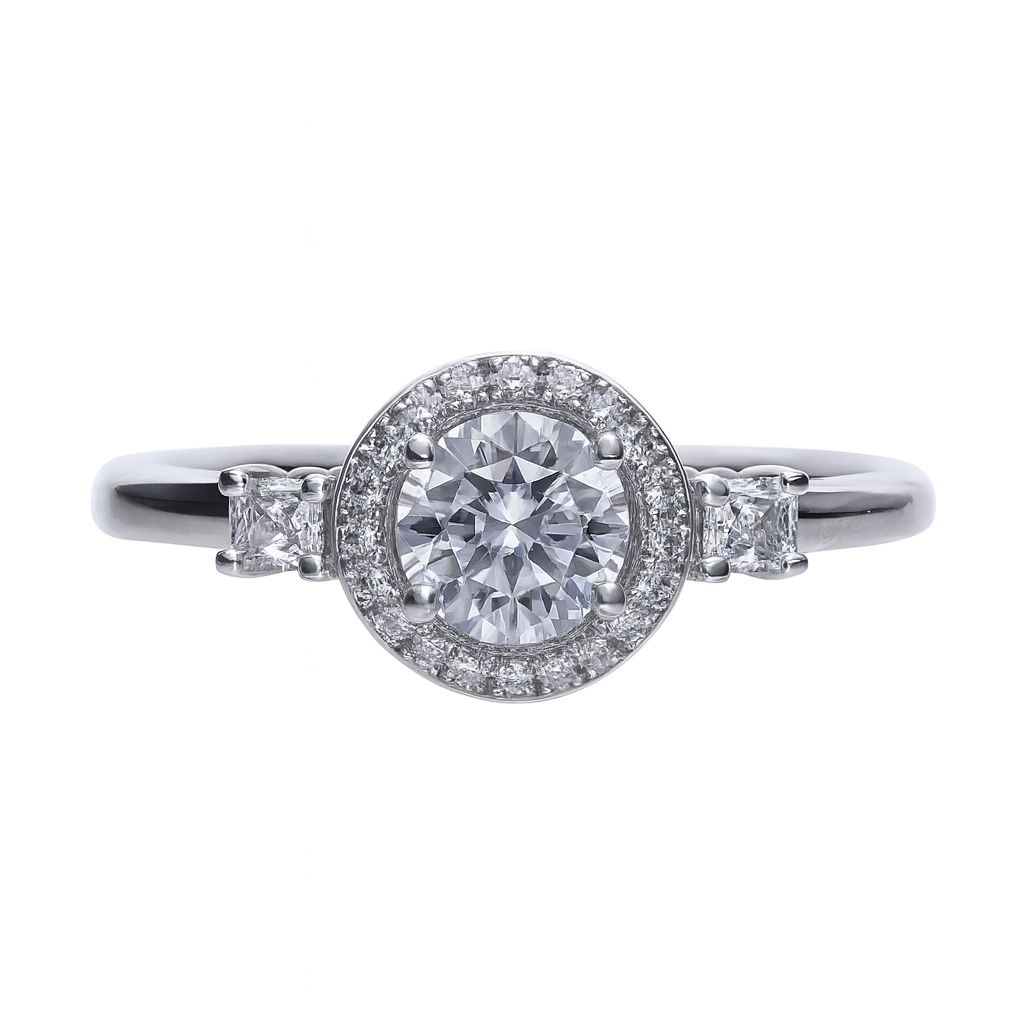 Biżuteria DIAMONFIRE 6109941082170. Pierścionek, Kolor szary. Kobieta.