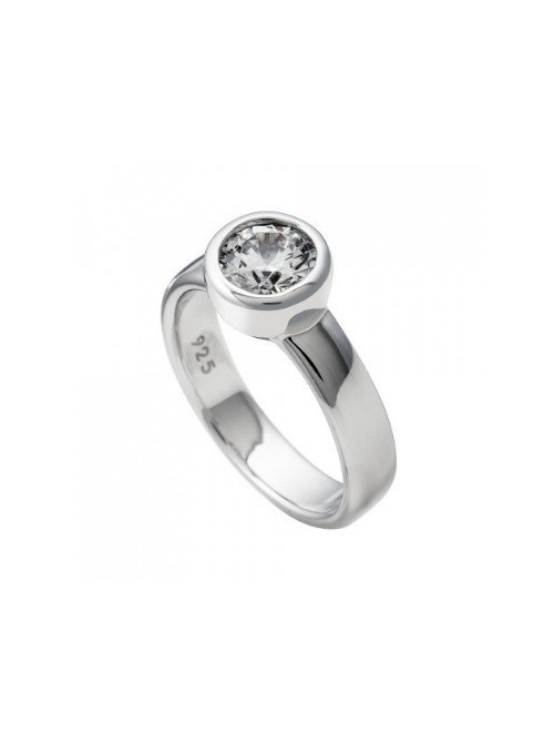Biżuteria DIAMONFIRE 6112301082165. Pierścionek, Kolor szary. Kobieta.
