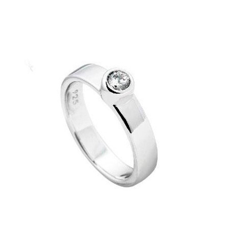 Biżuteria DIAMONFIRE 6112331082170. Pierścionek, Kolor szary. Kobieta.