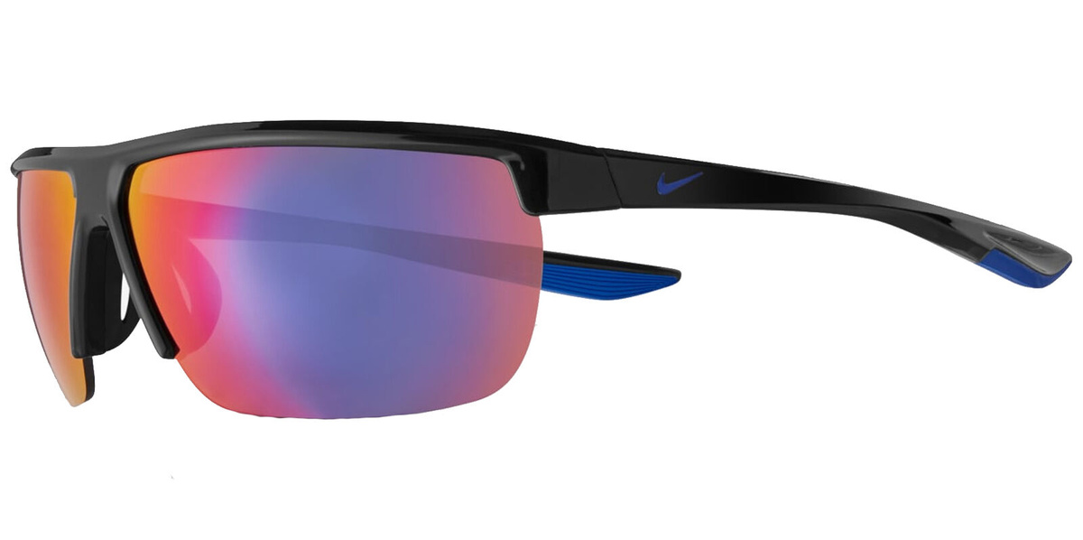 Okulary NIKE NIKETEMPESTSE. Okulary przeciwsłoneczne, Kolor czarny niebieski. Unisex.