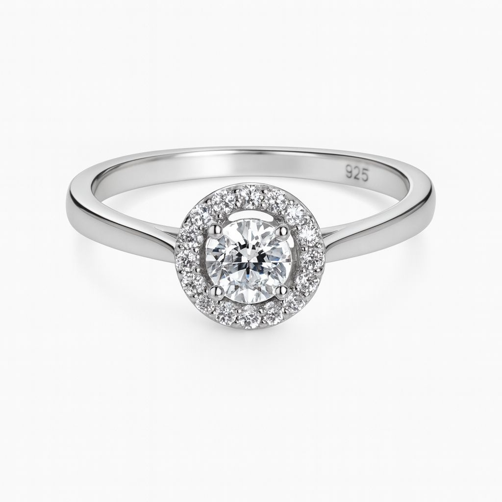 Biżuteria DIAMONFIRE 6117541582165. Pierścionek, Kolor szary. Kobieta.