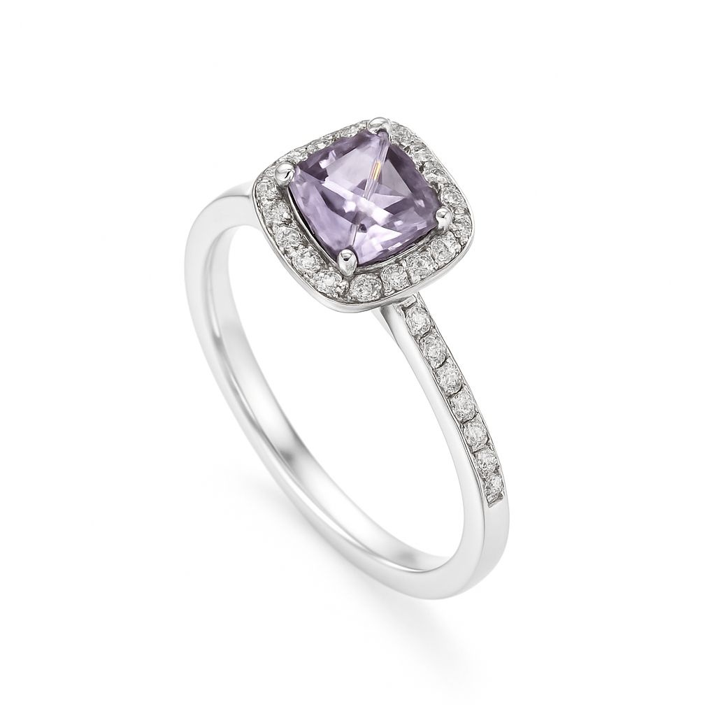 Biżuteria DIAMONFIRE 6117871062165. Pierścionek, Kolor szary. Kobieta.