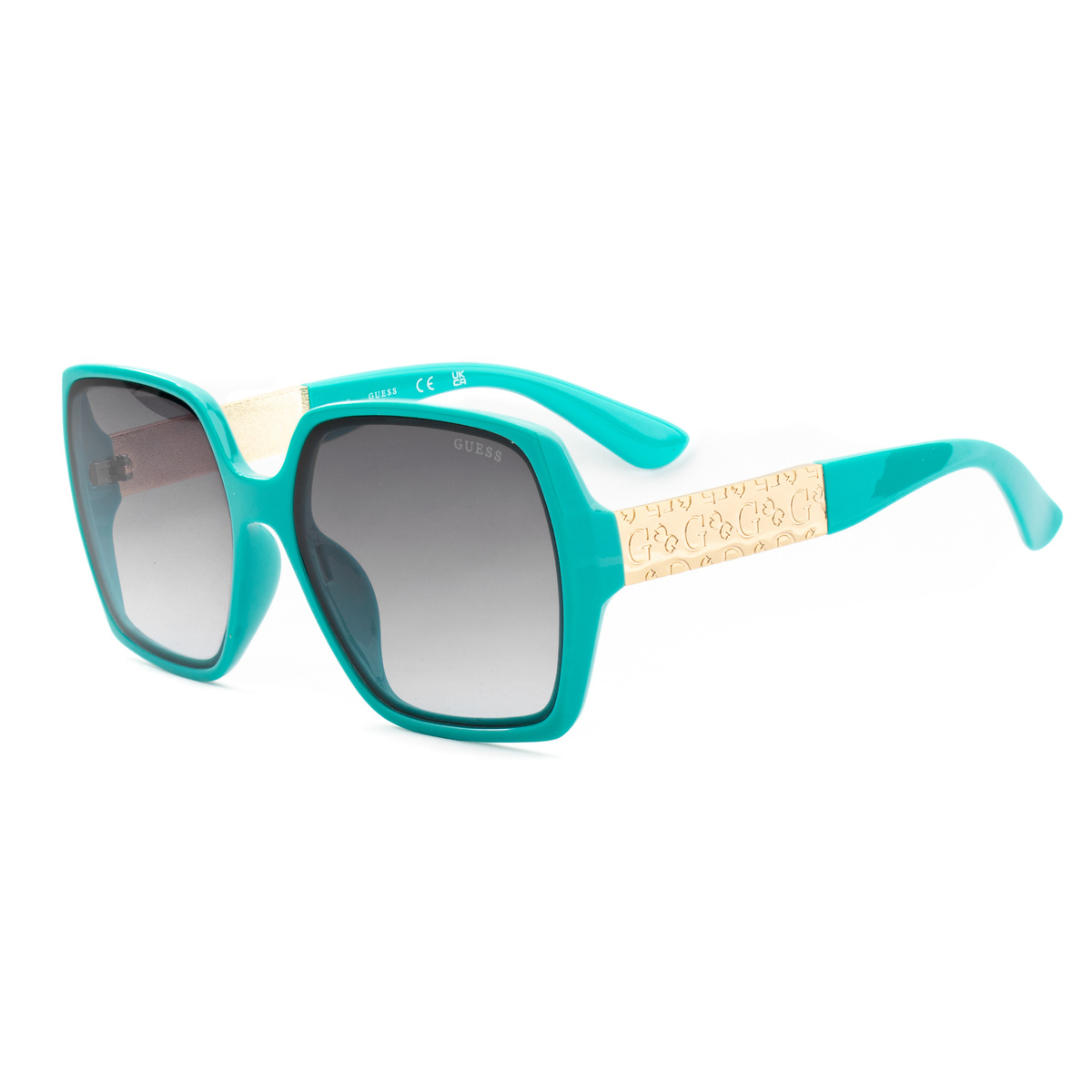 Okulary GUESS GO00031-6287B. Okulary przeciwsłoneczne, Kolor zielony. Kobieta.