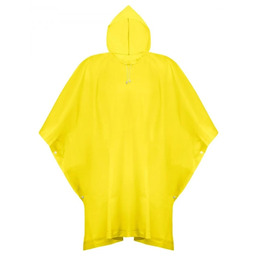 Ponczo Płaszcz Przeciwdeszczowy Peleryna Unisex Ponczo Materiał EVA Żółty