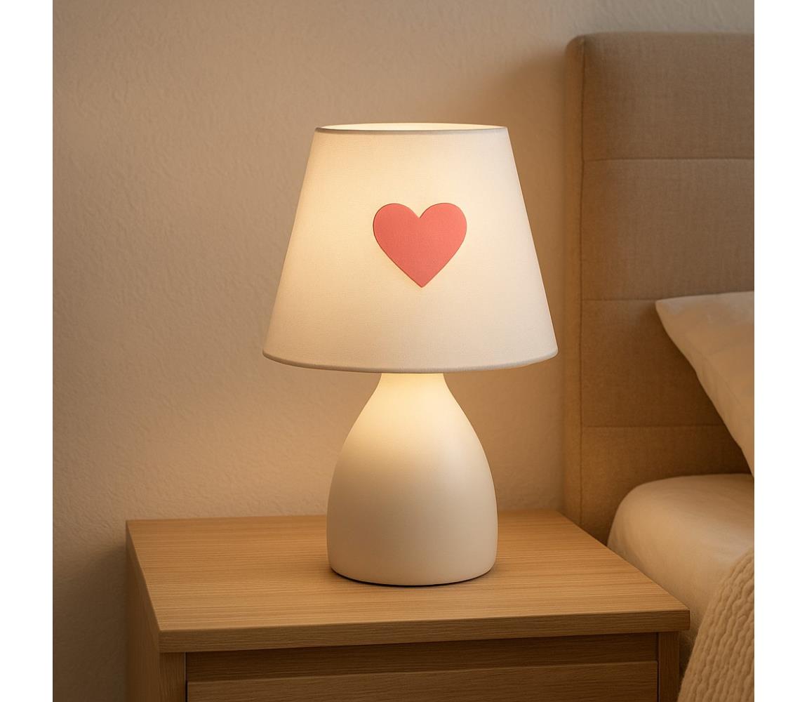 ONLI - Lampka dziecięca TITTA 1xE14/6W/230V biała