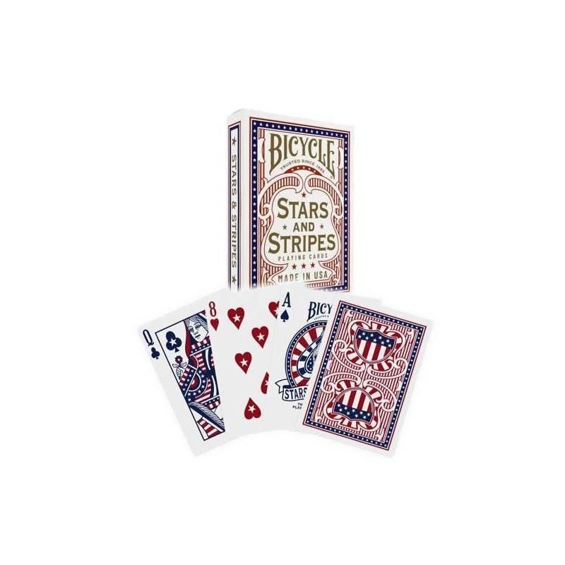 Karty Stars and Stripes BiCYCLE Quint - gra