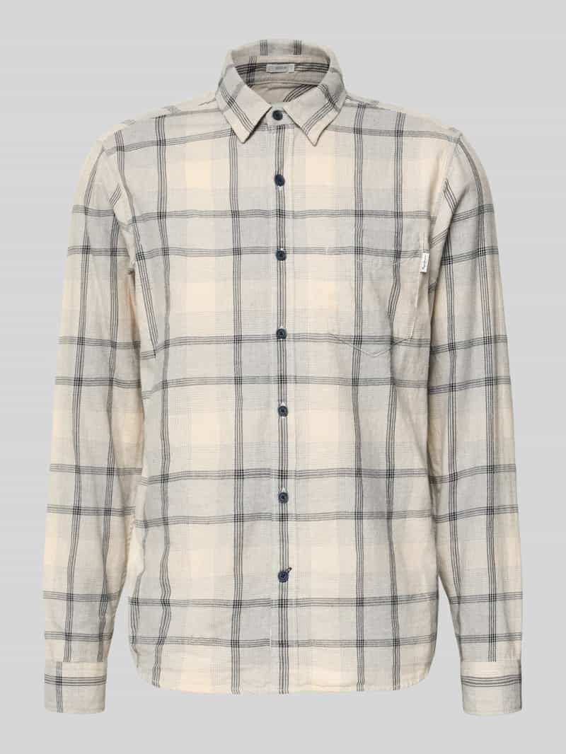 Koszula casualowa o kroju regular fit z czystej bawełny model ‘CLUE’