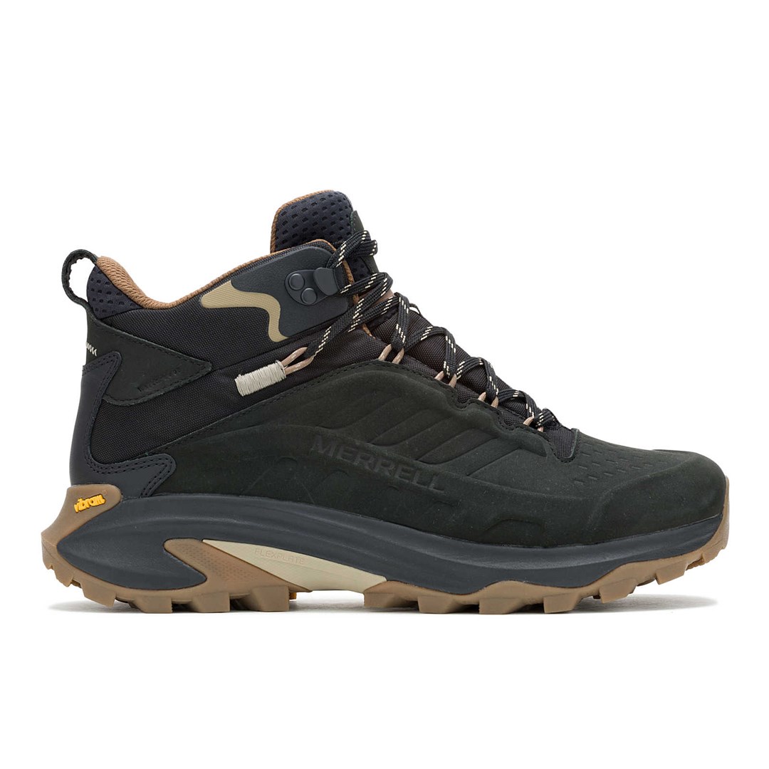 Buty trekkingowe męskie Merrell Moab Speed 2 Ltr Mid WP J037777 41 (7UK) 25.5 cm Czarne (195020346815)