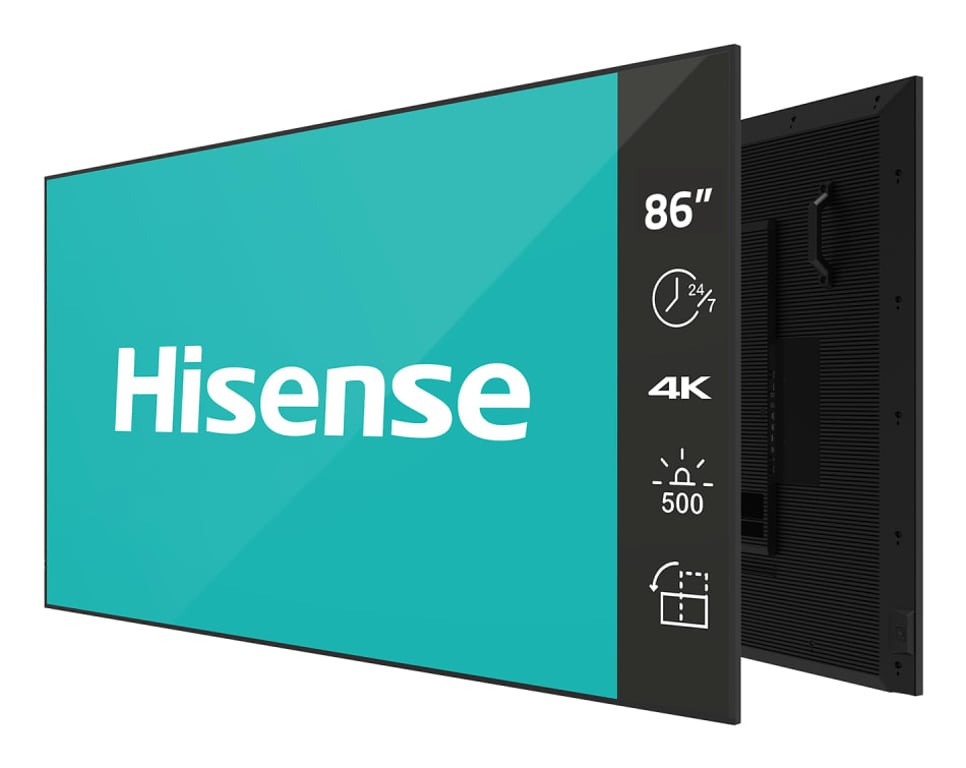 Hisense 86DM66D signage display Cyfrowa tablica A 2,18 m (86