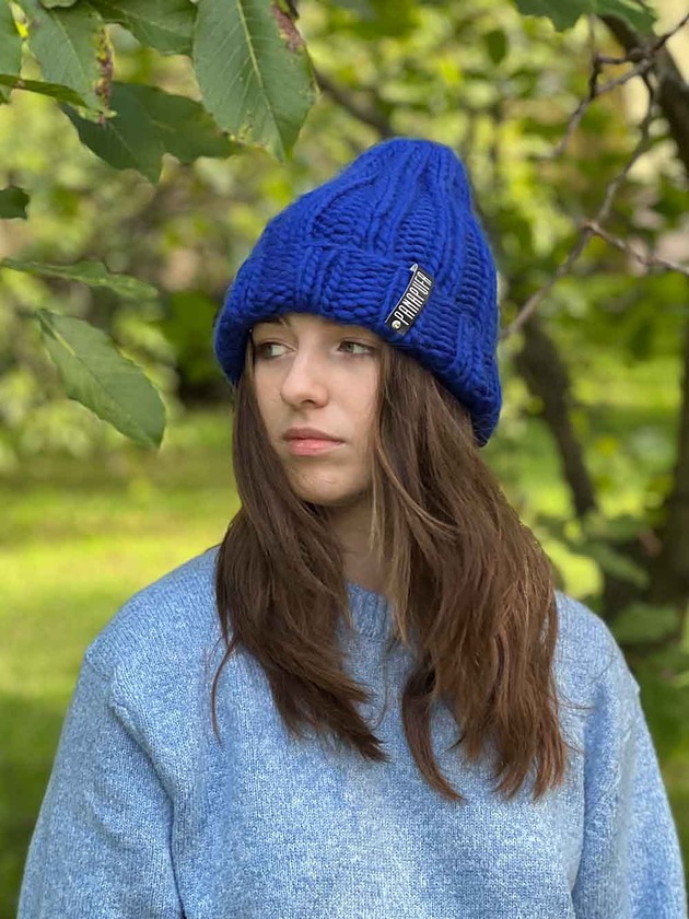 100% MERINO czapka unisex