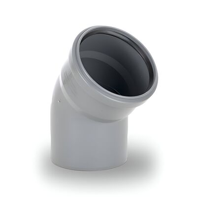 Kolano kanalizacyjne fi 110/30 popiel