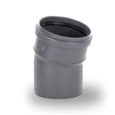 Kolano kanalizacyjne fi 110/15 popiel