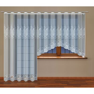 Firanka gotowa 160 x 300 cm biały