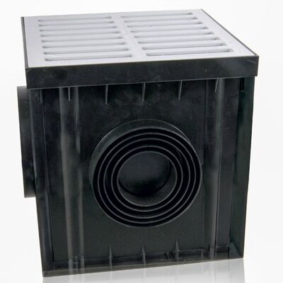 Studnia 300 x 300 krata PVC A15 popiel ø75, 90, 110, 125, 140, 160 cm MAXPOL