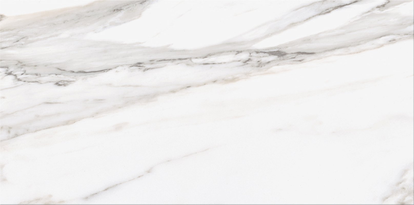 Glazura Calacatta Tone White Glossy 29.7x60