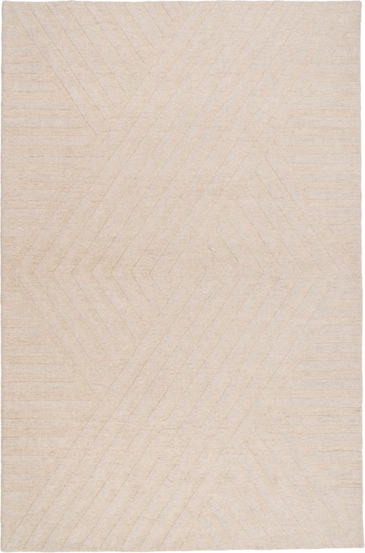 Dywan wełniany Lape Wool plecionka ivory 135 x 200 cm