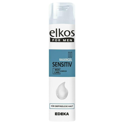 Elkos Sensitive 200 ml żel do golenia dla skóry wrażliwej, łagodny efekt