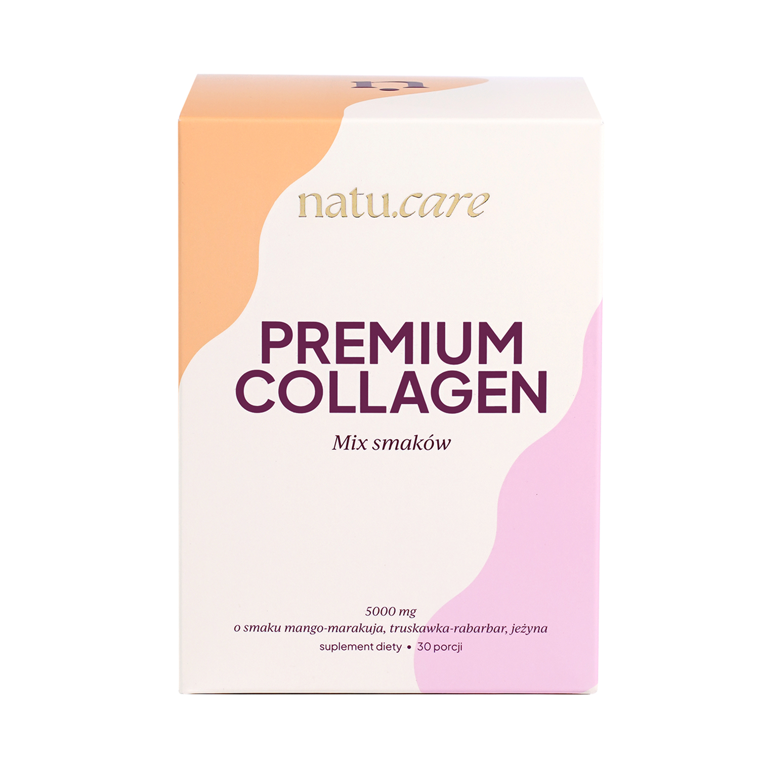 Natu.Care Premium Collagen 5000 mg, mix 3 smaków, 30 saszetek