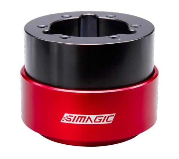 Simagic Quick Release 50 Szybkozłącza do kierownicy Aluminiowa Czarno-czerwony QR50