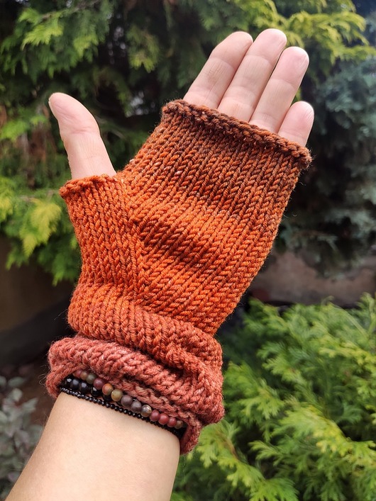 Palona pomarańcza 2/ mitenki