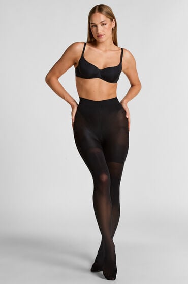 Hunkemöller Rajstopy 40 Den Total Lift & Shape Czarny