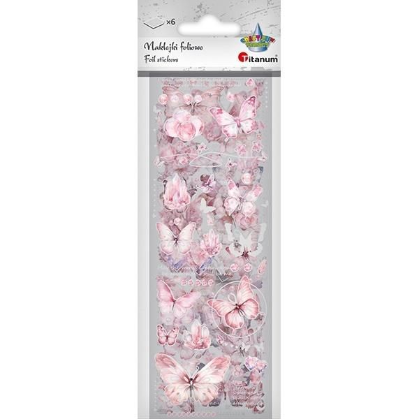 Naklejki foliowe 6 plansz motyle